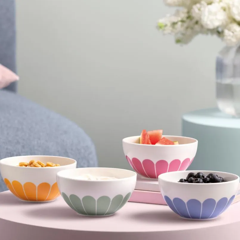 Schalen & Schüsseln|Schalen & Schüsseln|Villeroy & Boch Müslischale Fleur 430 ml Cassis