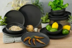 CreaTable Schalen & Schüsseln|Schalen & Schüsseln-Müslischale Uno 350 ml Schwarz