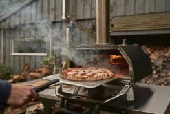 Ooni Pizzaöfen-Multi-Brennstoff Pizzaofen Karu 2 Pro Silber