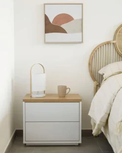Nachttische & Kommoden|Kave Home Nachttisch Abilen Weiß / Matt