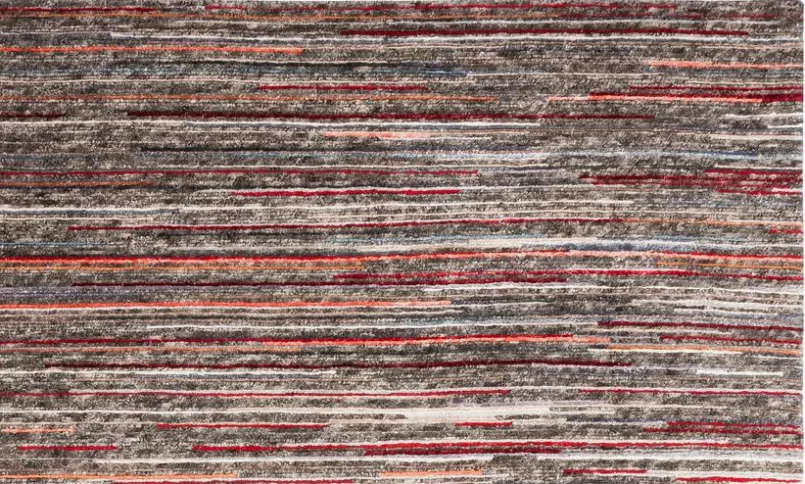 Natur(Look) Teppiche-Nepal Teppich San Remo 140 x 200 cm Rot