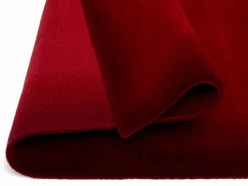 Natur(Look) Teppiche| Nepal Teppich Prestige New 200 x 300 cm Dunkelrot