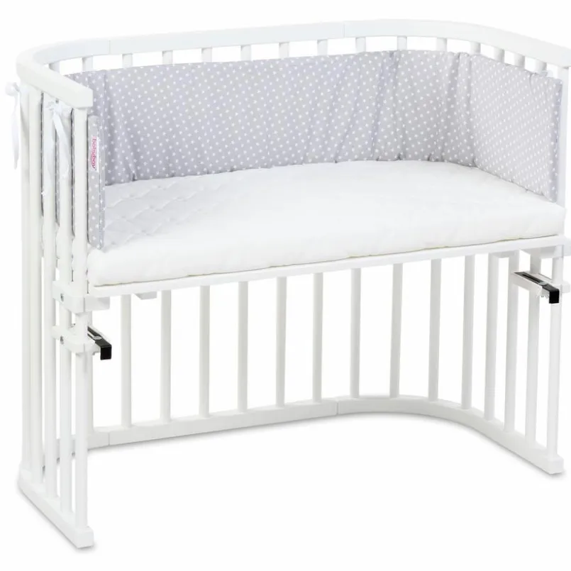 babybay Stubenwagen & Babywiegen|Stubenwagen & Babywiegen-Nestchen original Dunkelgrau / Weiß