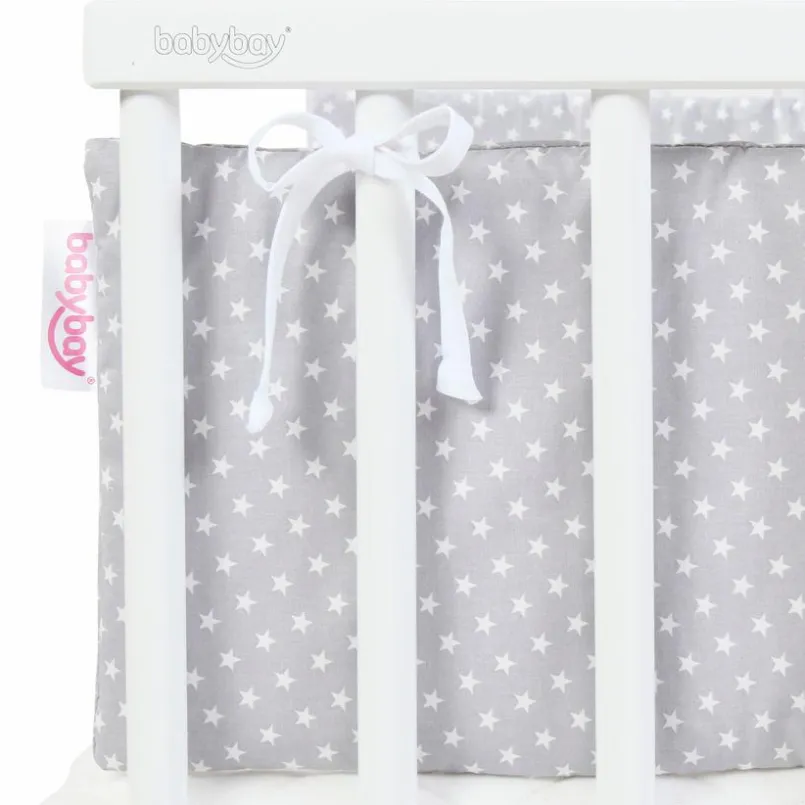 babybay Stubenwagen & Babywiegen|Stubenwagen & Babywiegen-Nestchen original Dunkelgrau / Weiß
