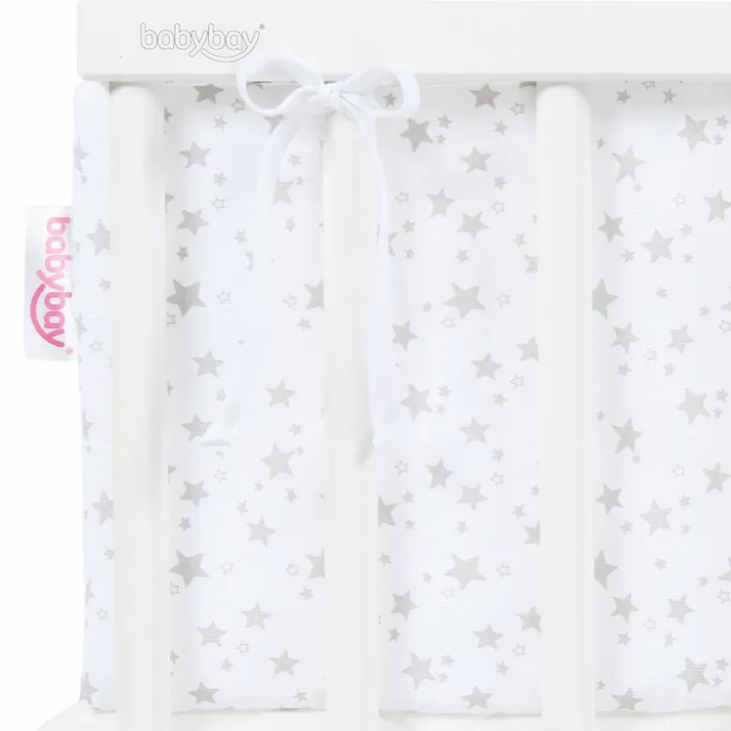 Stubenwagen & Babywiegen|Stubenwagen & Babywiegen|babybay Nestchen original Weiß / Grau