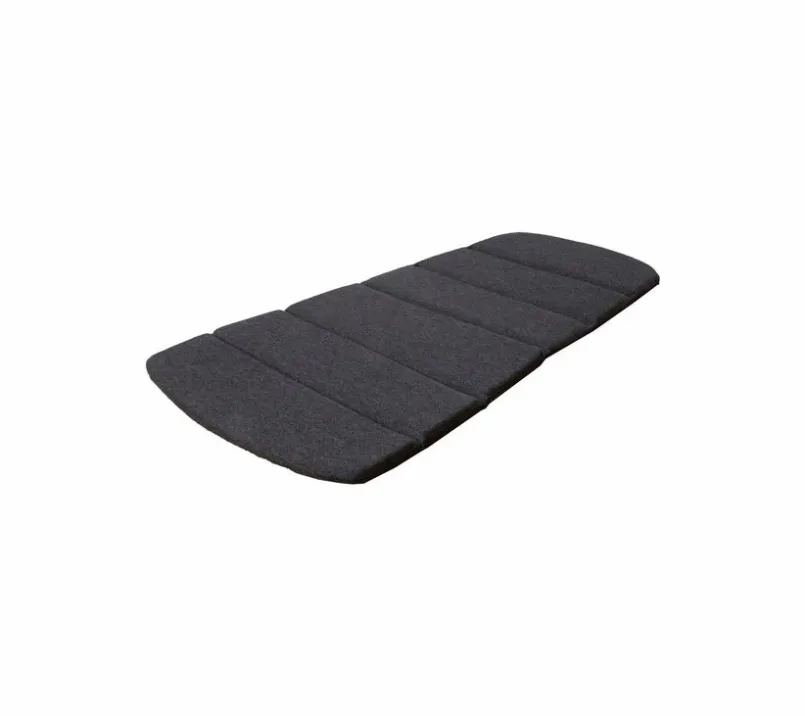 Cane-line Gartenstuhl-Auflagen-Niedriglehner-Auflage Breeze 46 x 87 cm Schwarz