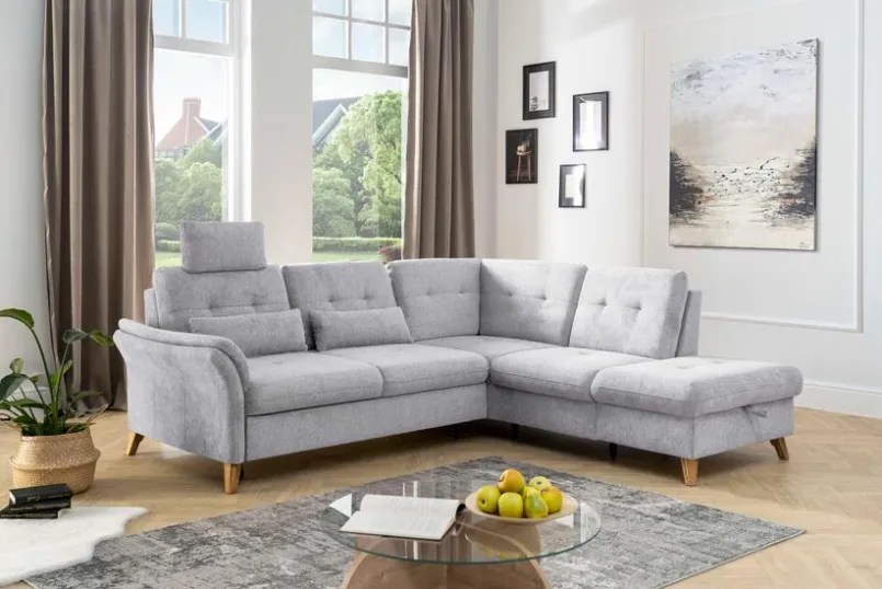 Schlafsofas|Schlafsofas|sit & more Nierenkissen Göteborg Silber