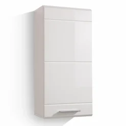 trendteam Badschränke-Oberschrank Mezzo Weiß