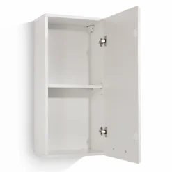 trendteam Badschränke-Oberschrank Mezzo Weiß