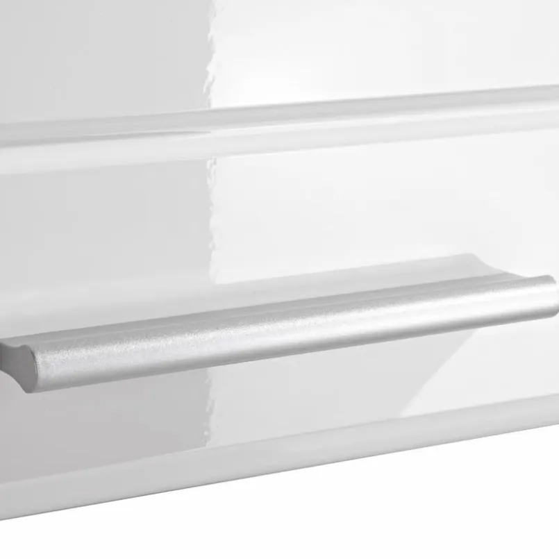 trendteam Badschränke-Oberschrank Mezzo Weiß