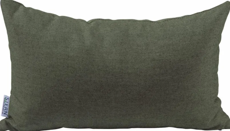 Stern Outdoorkissen|Outdoorkissen-Outdoor-Kissen Dekokissen 35 x 55 cm Dunkelgrün