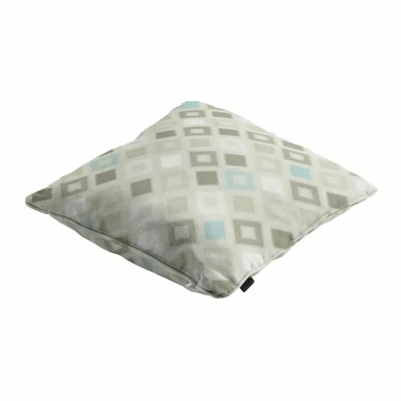 Dekokissen|Dekokissen & -Bezüge|Madison Outdoor-Kissen Grids 50 x 50 cm Natur