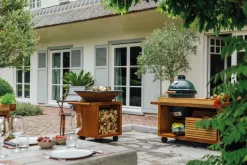 Feuerschalen|Holzkohlegrills|OFYR Outdoor-Kochstelle Classic Storage 100 Pro Rostbraun