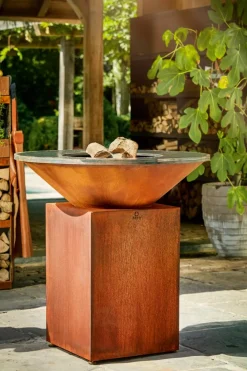 Feuerschalen|Holzkohlegrills|OFYR Outdoor-Kochstelle Classic Corten 100 Rostfarbig
