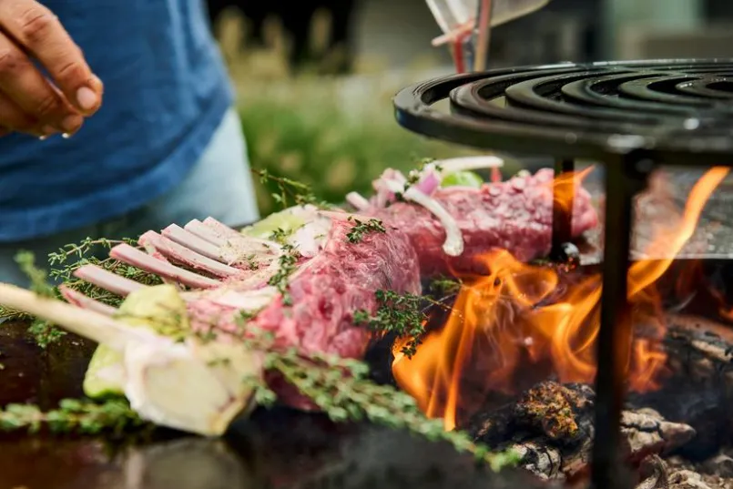 Feuerschalen|Holzkohlegrills|OFYR Outdoor-Kochstelle Classic Corten 75 Rostfarbig