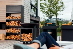 Feuerschalen|Holzkohlegrills|OFYR Outdoor-Kochstelle Classic Black 100 Pro Schwarz
