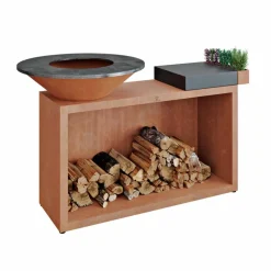 Outdoor-Kochstelle Island Corten 85<OFYR New