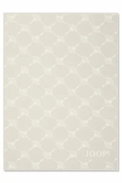 Kuscheldecken|Decken|JOOP! Outdoor-Plaid Cornflower 125 x 170 cm Sand