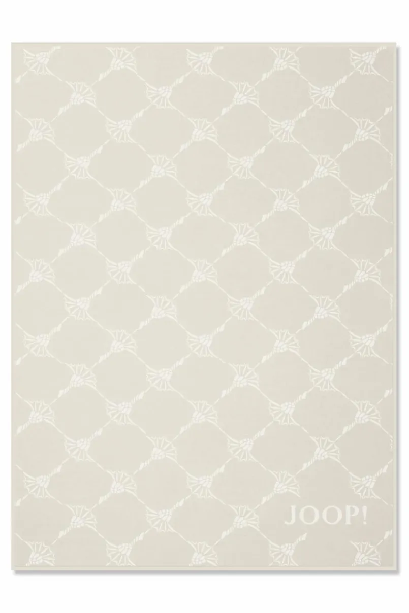 Kuscheldecken|Decken|JOOP! Outdoor-Plaid Cornflower 125 x 170 cm Sand