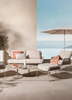 Kuscheldecken|Decken|JOOP! Outdoor-Plaid Essence 130 x 160 cm Apricot