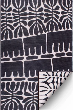 FabHab Recycling-Teppiche|Outdoorteppiche-Outdoorteppich World Collection 240 x 300cm Schwarz / Weiß