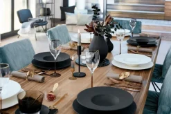 Geschirr|Villeroy & Boch Pastateller Manufacture Rock Schwarz