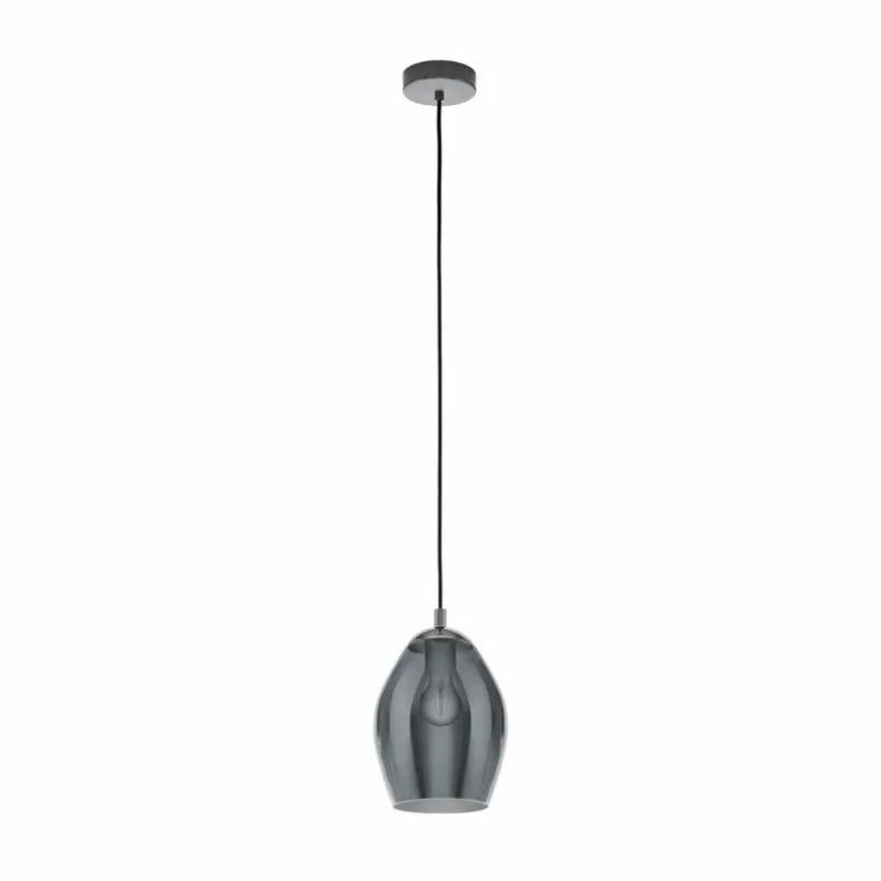 EGLO Pendelleuchten-Pendelleuchte Estanys Schwarz