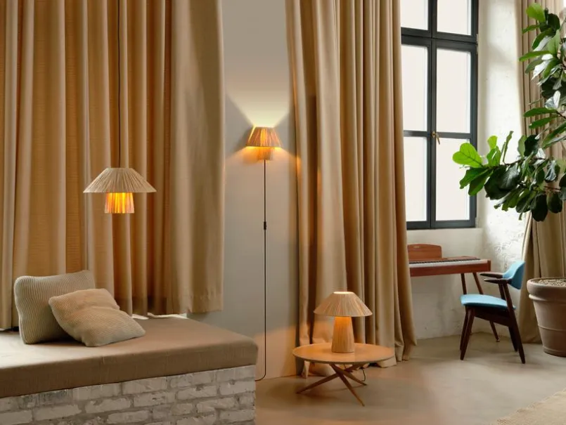 Pendelleuchten|LEDVANCE Pendelleuchte Bamboo Paper Braun