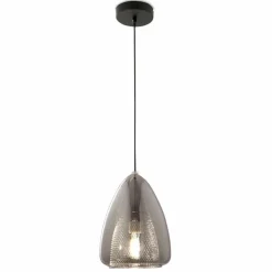 Pendelleuchten|FABAS Pendelleuchte Britton Grau