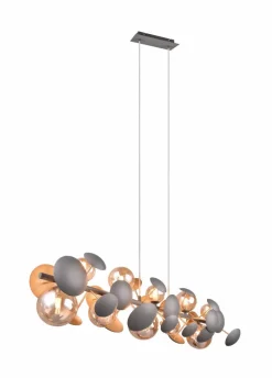 Trio Select Pendelleuchten-Pendelleuchte Bubble Amber