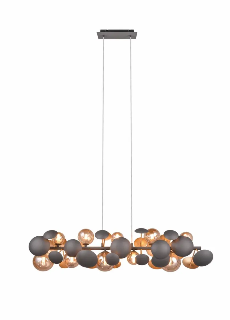 Trio Select Pendelleuchten-Pendelleuchte Bubble Amber