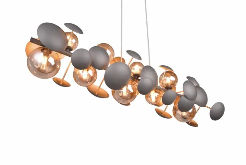Trio Select Pendelleuchten-Pendelleuchte Bubble Amber