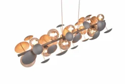 Trio Select Pendelleuchten-Pendelleuchte Bubble Amber