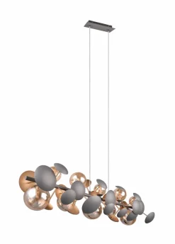 Trio Select Pendelleuchten-Pendelleuchte Bubble Amber