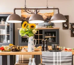 DesignLive Pendelleuchten-Pendelleuchte CAMPINO Braun