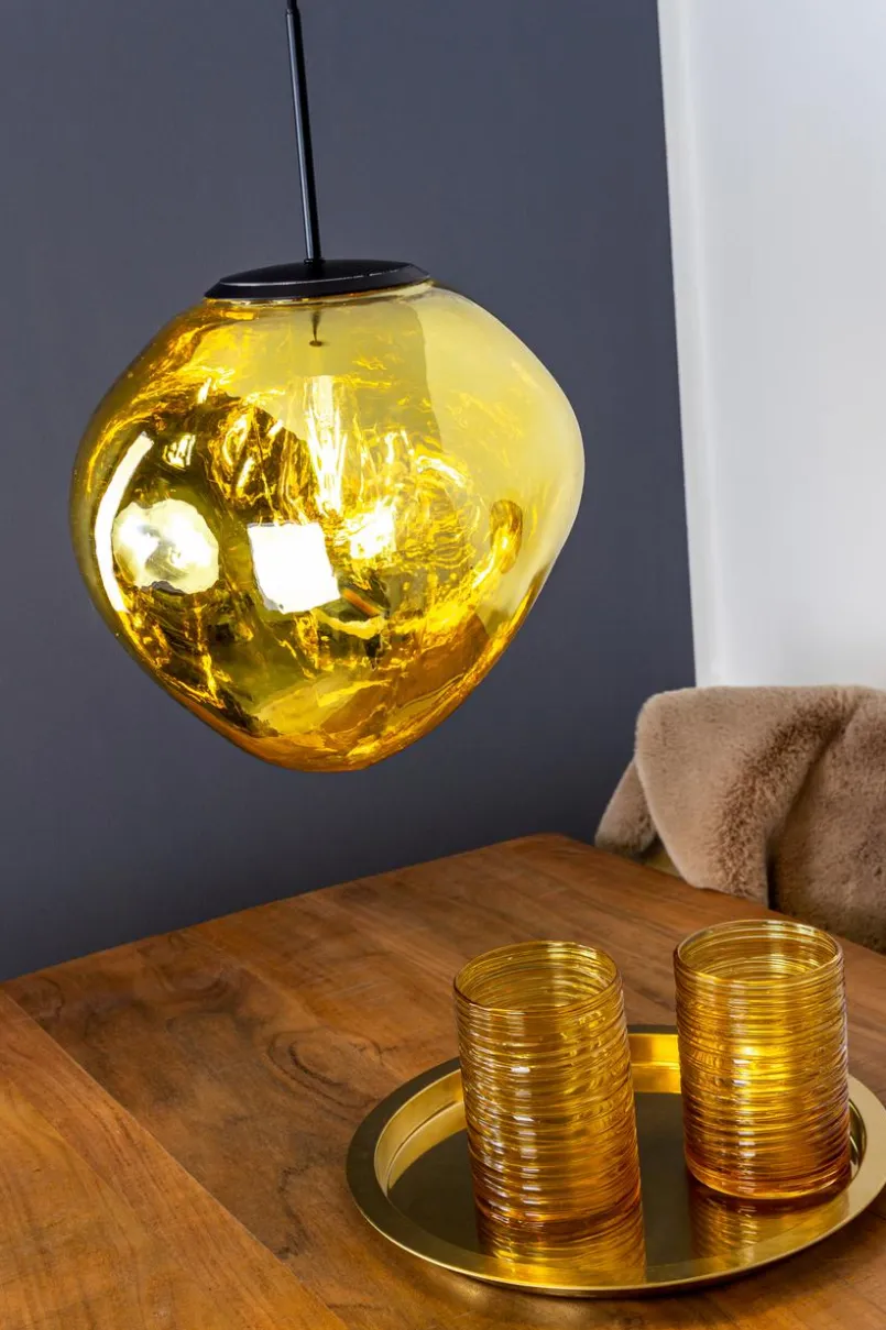 Eco-Light Pendelleuchten-Pendelleuchte Canopus Goldgelb