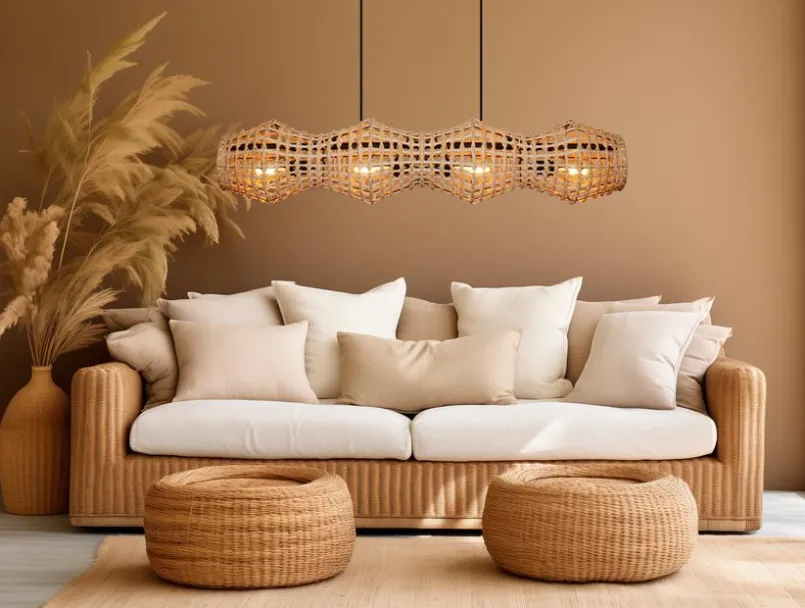 Pendelleuchten|Eco-Light Pendelleuchte Capella Braun