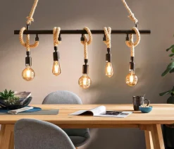 DesignLive Pendelleuchten-Pendelleuchte CARICO Braun