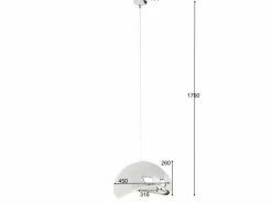 Pendelleuchten|KARE X KARIM RASHID Pendelleuchte Cloud Beam Silber