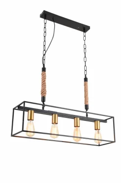 DesignLive Pendelleuchten-Pendelleuchte Corland Schwarz