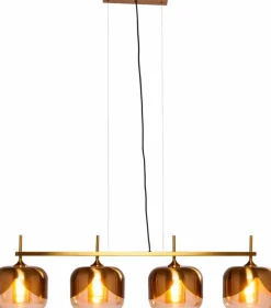 Pendelleuchten|KARE DESIGN Pendelleuchte Goblet Quattro Messing