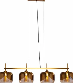 Pendelleuchten|KARE DESIGN Pendelleuchte Goblet Quattro Messing