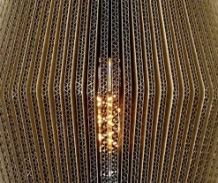 Hell Pendelleuchten-Pendelleuchte Layer Braun