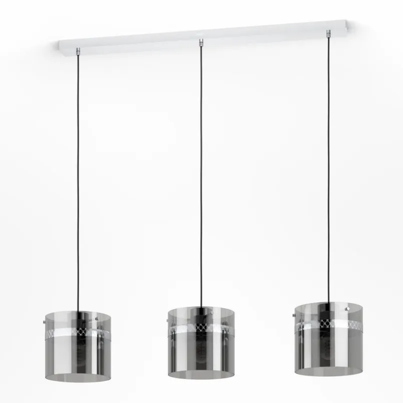 JOOP! Pendelleuchten-Pendelleuchte Round Lights Rauch