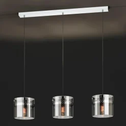 JOOP! Pendelleuchten-Pendelleuchte Round Lights Rauch