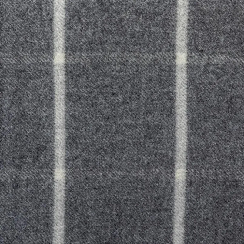 Kuscheldecken|Decken|Fürstenhof Plaid 130 x 190 cm Anthrazit