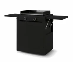Forge Adour Planchagrills-Plancha und Wagen Modern Gasplanchaset 60 Schwarz