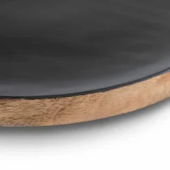 Platten|Servierplatten| Platte Ø 30 cm Schwarz