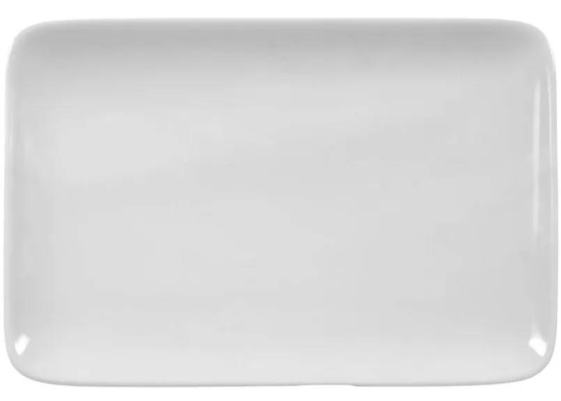 Seltmann Platten|Servierplatten-Platte Rondo 20,5 x 12,5 cm Weiß