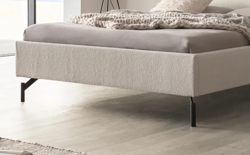 HASENA Betten-Polsterbett Marla 160 x 200 cm Ivory